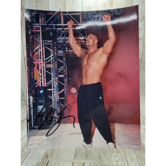 Bill Goldberg WWE Wrestling Autographed Photo & WCW Picture - Picture 1 of 4
